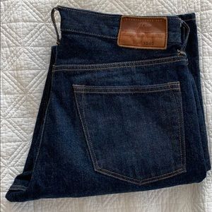 J. Crew Men’s Kiahara Raw Selvedge Jeans